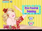 Play Eyes Colored Painting