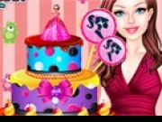 Play Barbie Cake Deco Game