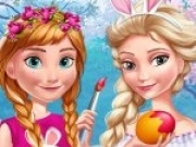 Play Elsa And Anna Easter Fun