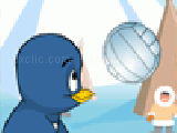 Play Volleball de pingouin