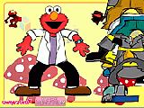 Play Elmo dress up