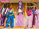 Play Ayesha oriental girl dressup