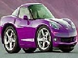 Play Tiny purple car puzzle