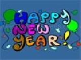 Play Happy new year coloring