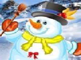 Play Snowman dress up