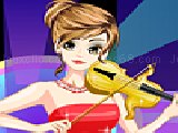 Play Gorgeous violinist dress up