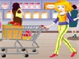 Play Supermarket girl dress up