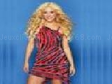 Play Shakira dress up game