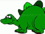 Play Dinosaur coloring book