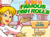 Play Lisas famous fish rolls