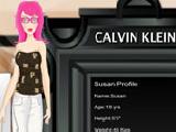 Play Calvin klein dress up game