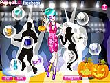 Play Halloween party dress up