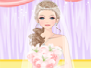 Play Charming bride dress up