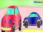 Play Beetle car coloring