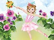 Play Cute pink fairy dress up