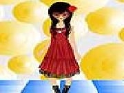 Play Cute lady dressup