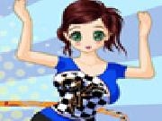 Play Hulahoop girl dress up