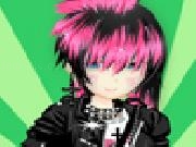 Play Anime punk girl dress up game