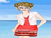 Play Karen at the beach dress up