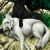 Play Black and white love slide puzzle