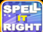 Play Spell it right!