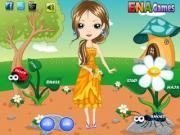 Play Garden girl dress up