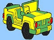 Play Grand jeep coloring