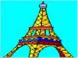 Play Eiffel tower coloring