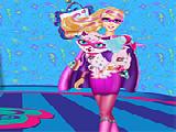 Play Super barbie cat care