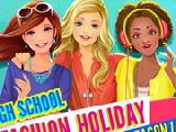 Play High school fashion holiday - season 1