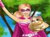 Play Barbie superhero pet rescue