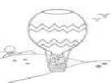 Play Coloring hot air ballons -1