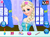 Play Frozen elsa beauty salon