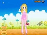 Play Pleasant girl dressup