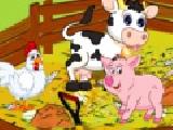 Play Peppa pig feed the animals