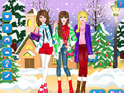 Play         Dress Up Winter Friends