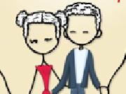 Play Valentine Love Pair Stroke Doll dressup