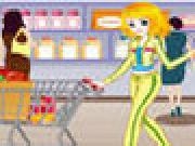 Play Supermarket Girl Dress Up