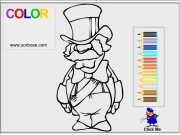 Play Us man coloring