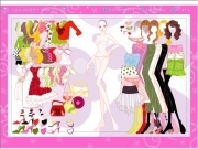 Play Pink color dress up