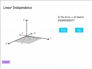 Play Linear independence 2