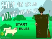 Play Sheep are safe and wolves are not full