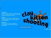 Play Clay kitten shooting