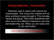 Play Permeabilty material test