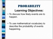 Play Probability lesson1