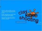 Play Clay kitten shooting