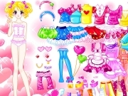 Play Balloon girl dress up