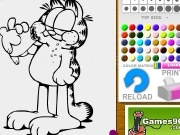 Play Gardfield coloring