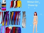 Play Winter girl dress up