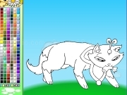 Play Cat coloring